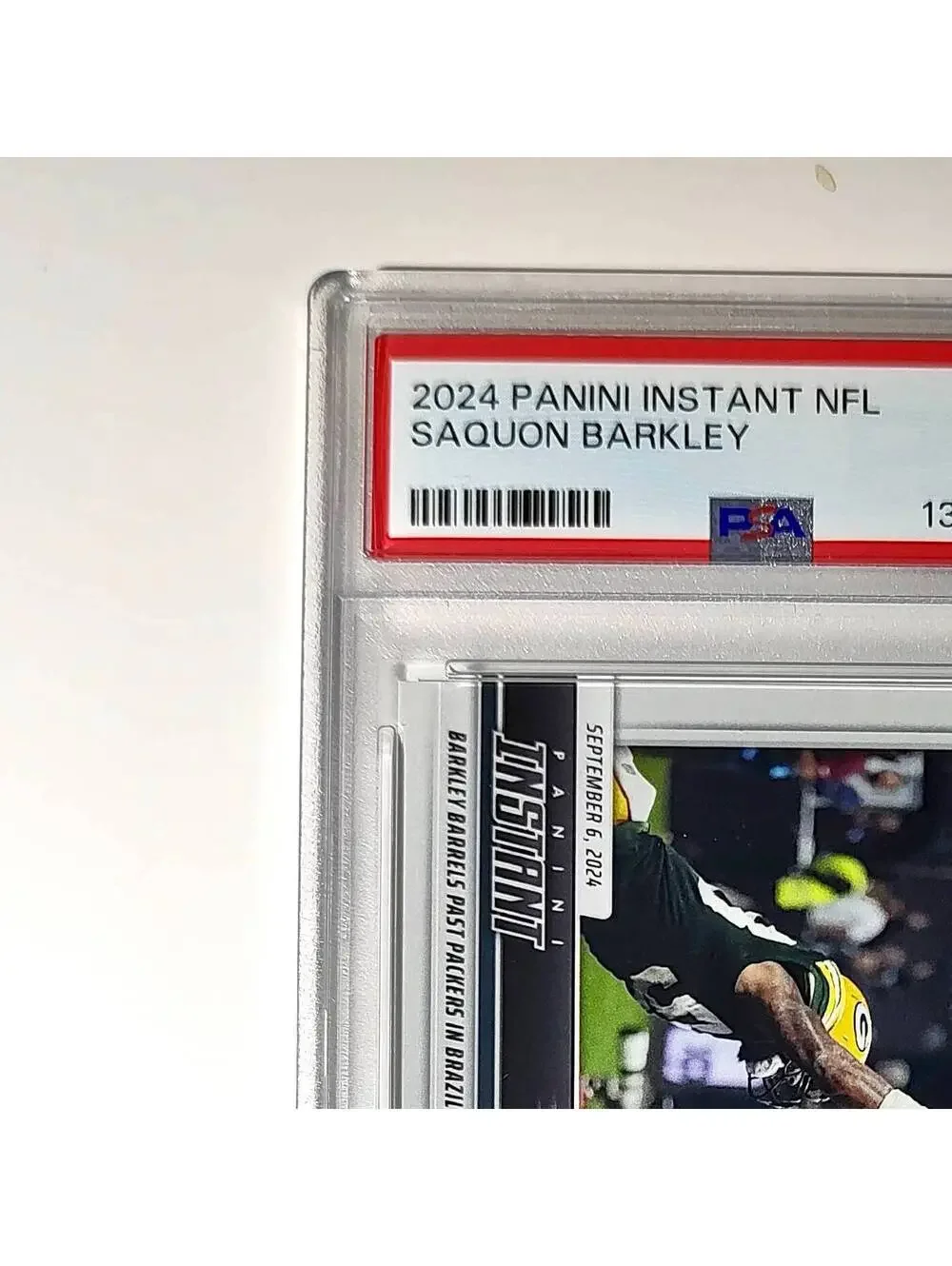 Saquon Barkley Rookie 2024 Panini Instant NFL #25 PSA 10 Gem Mint